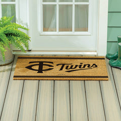 Minnesota Twins Large One Color Coir Mat, 36"x24" - MLB