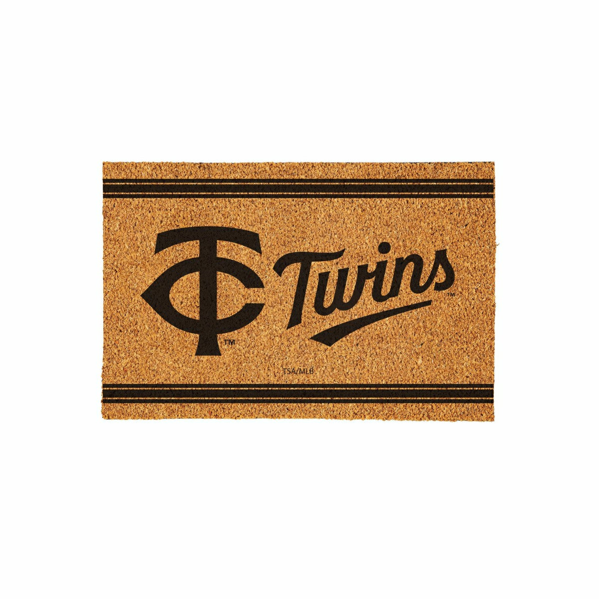 Minnesota Twins Large One Color Coir Mat, 36"x24" - MLB