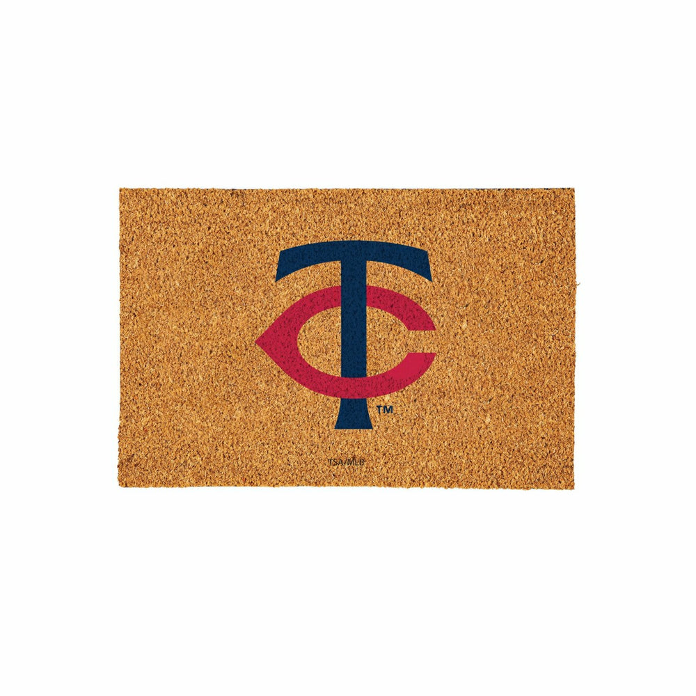 Minnesota Twins Large Full Color Coir Mat, 36"x24" - MLB