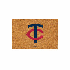 Minnesota Twins Large Full Color Coir Mat, 36"x24" - MLB