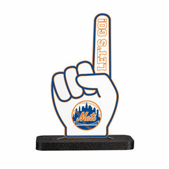 New York Mets Baseball Foam Finger Desklite LED Decor - MLB Home