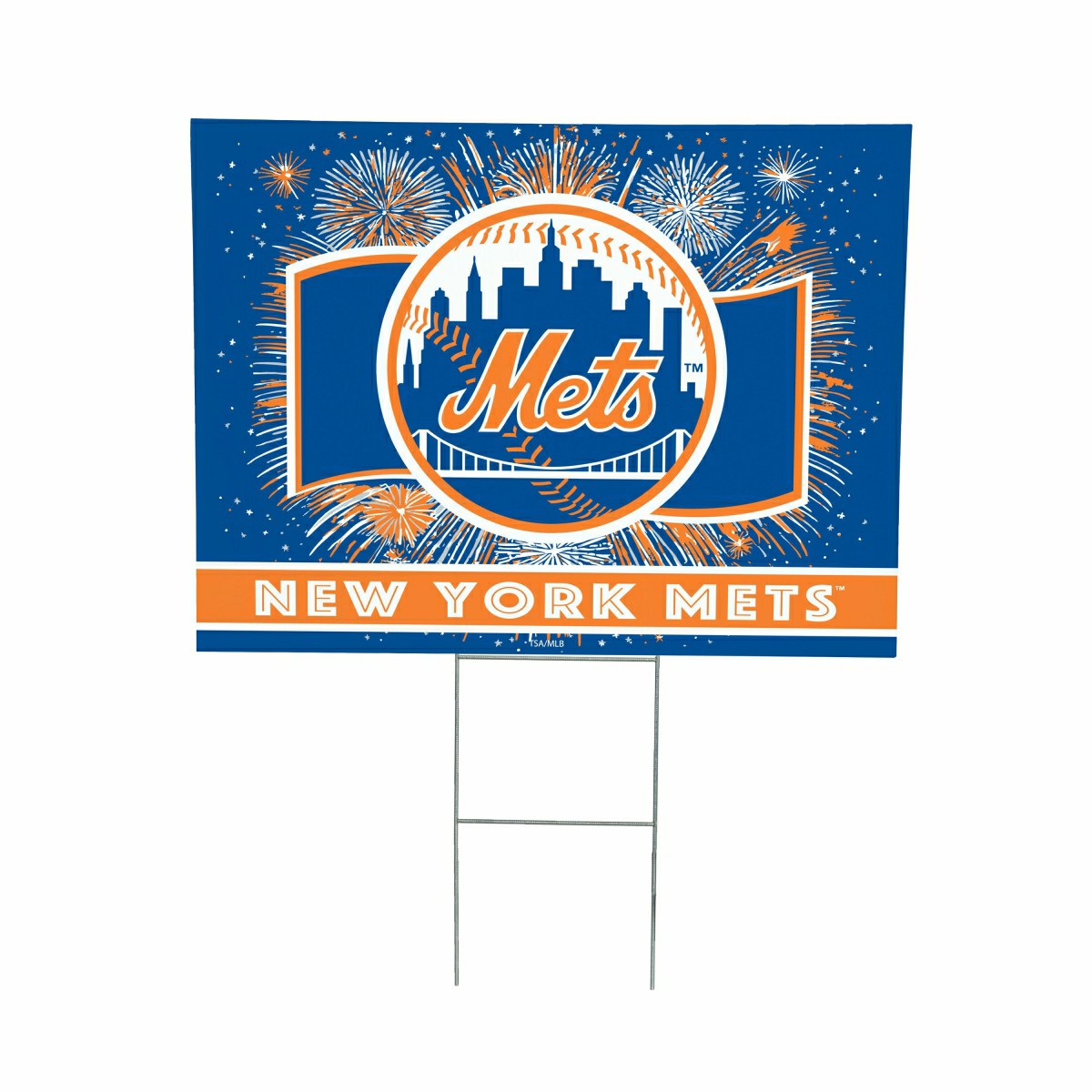 New York Mets Yard Sign, Patriotic - MLB Home
