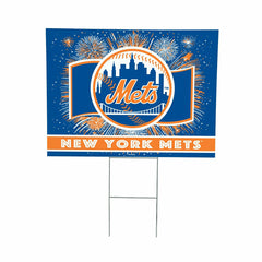 New York Mets Yard Sign, Patriotic - MLB Home