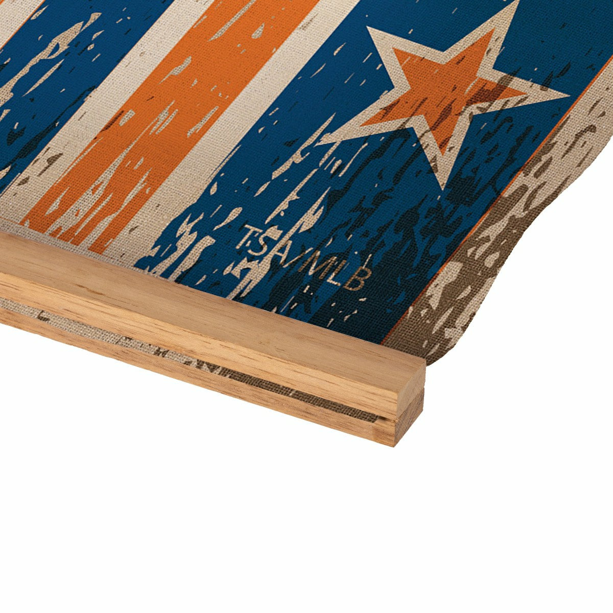 New York Mets, Canvas Wall Tapestry, Medium, 36x24 - MLB Home