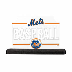 New York Mets Baseball Rectangle Desklite LED Decor - MLB Home