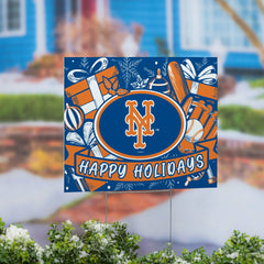 New York Mets Yard Sign, Holiday - MLB Home
