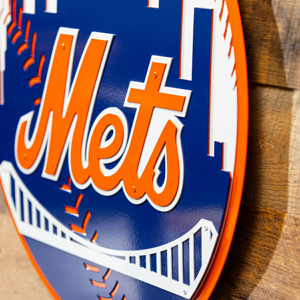 New York Mets Premier Metal Wall Art - MLB Home