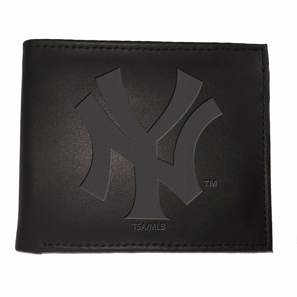 New York Yankees Bi-Fold Wallet Black - MLB Home