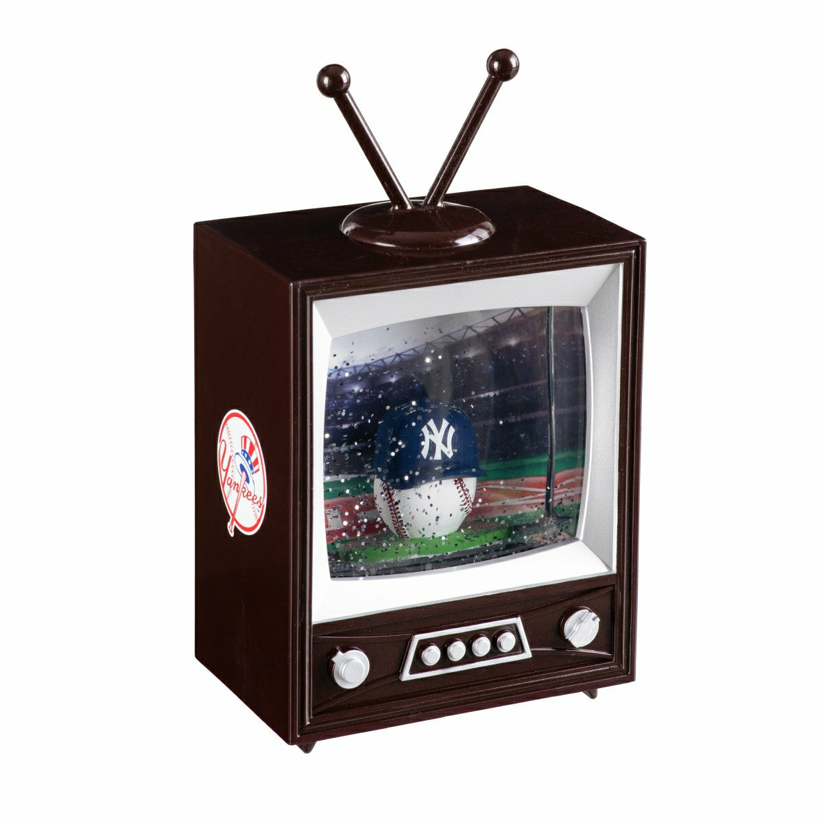 New York Yankees Vintage TV Water Lantern - MLB Home