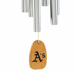 Oakland A's, Hand Tuned Windchime, 27” - MLB Home
