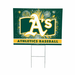 Athletics Yard Sign, Patriotic - MLB Home