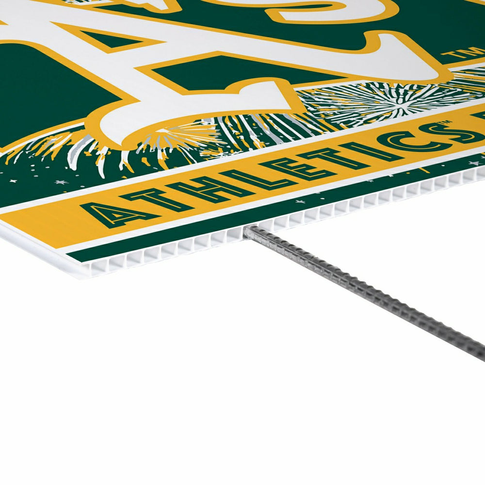 Athletics Yard Sign, Patriotic - MLB Home