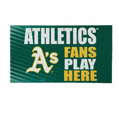 Athletics Fan Mat, 28"x16" - MLB