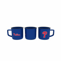 Philadelphia Phillies Ceramic Camp Cup with Enamel Finish, 14oz - MLB Home