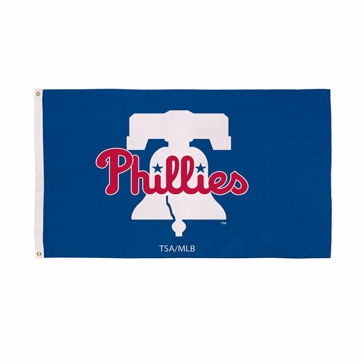 Philadelphia Phillies Single Sided Flag w/ 2 Grommets, 3'x5' - MLB Home