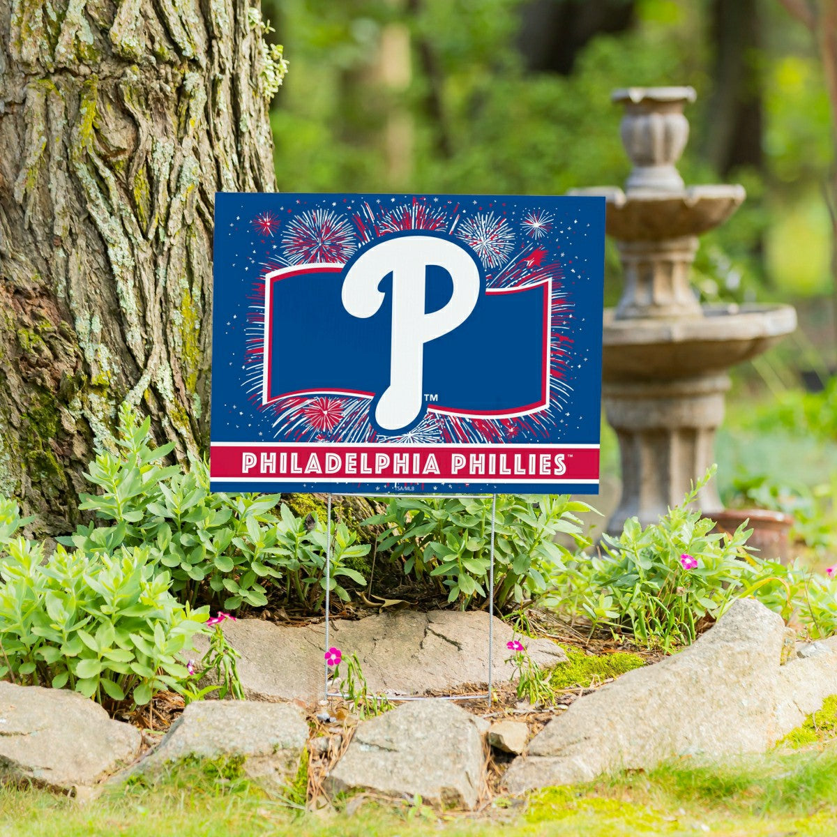Philadelphia Phillies Yard Sign, Patriotic - MLB Home