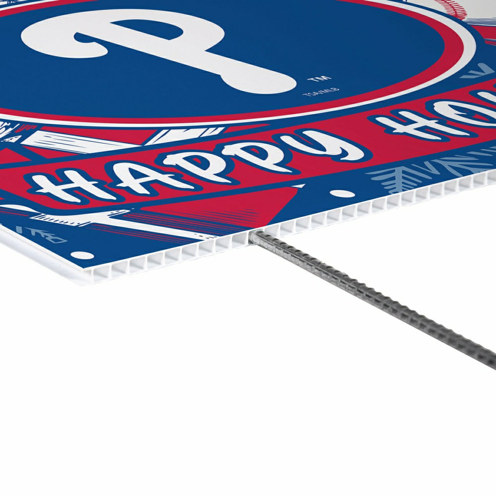 Philadelphia Phillies Yard Sign, Holiday - MLB Home