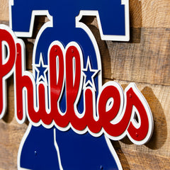 Philadelphia Phillies Premier Metal Wall Art - MLB Home