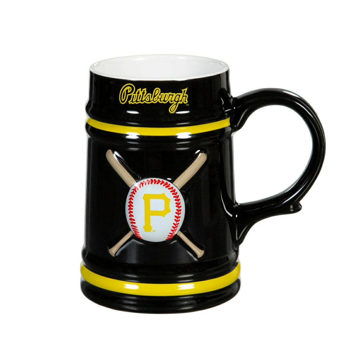 Pittsburgh Pirates Ceramic Stein Cup, 24oz - MLB Home