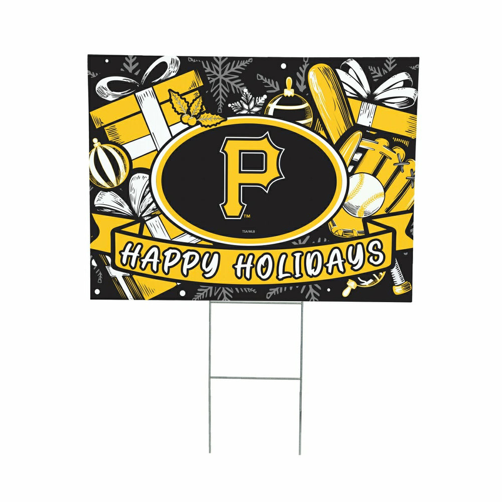 Pittsburgh Pirates Yard Sign, Holiday - MLB Home