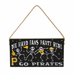Pittsburgh Pirates Halloween Wood Wall Sign, 6x11 - MLB Home