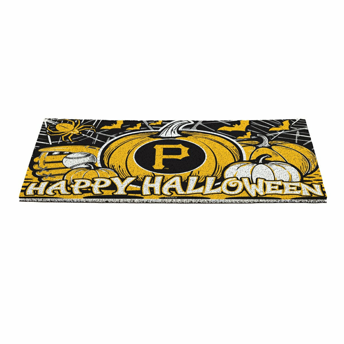 Pittsburgh Pirates Halloween PVC Mat, 28"x16" - MLB