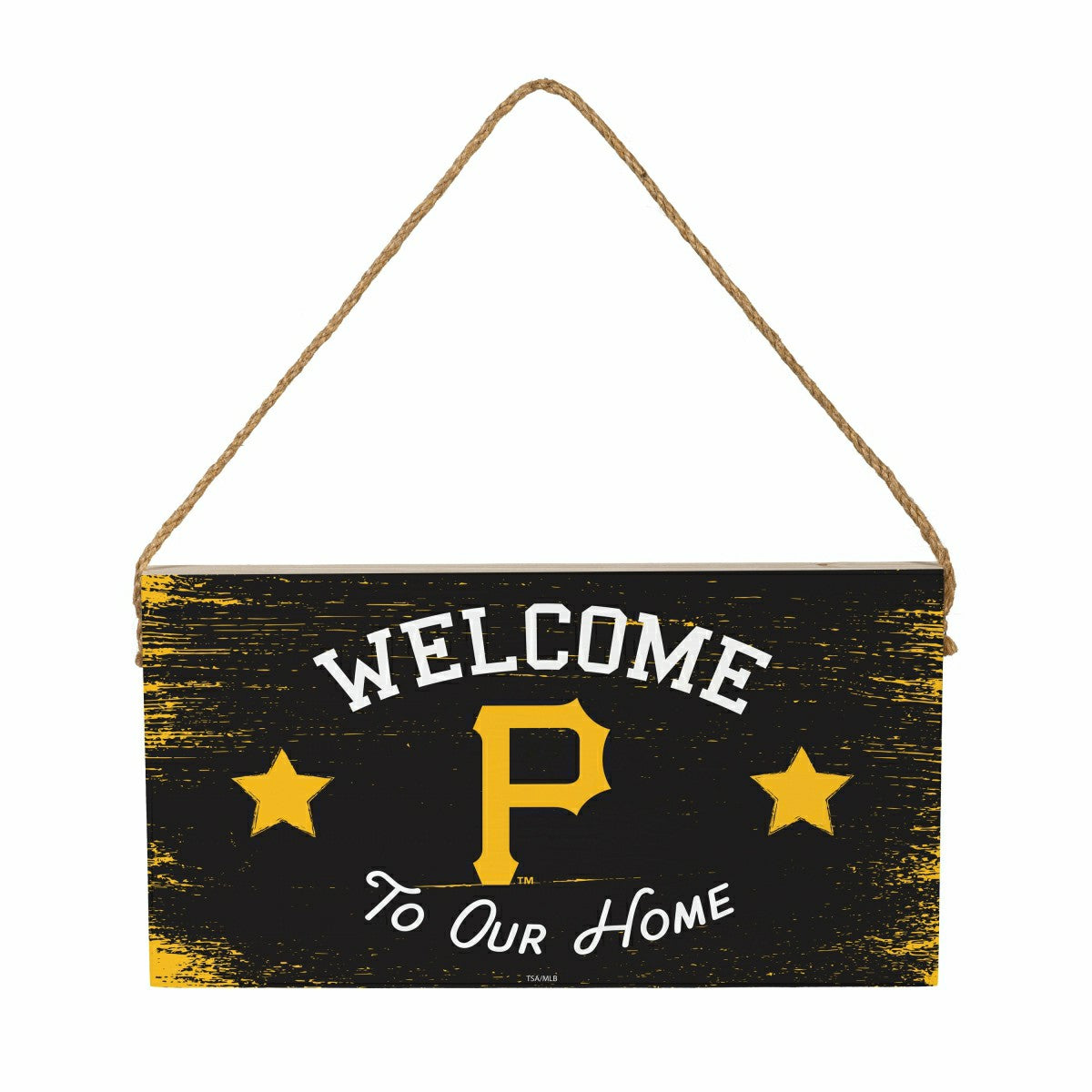 Pittsburgh Pirates Wood Wall Sign, 6x11 - MLB Home