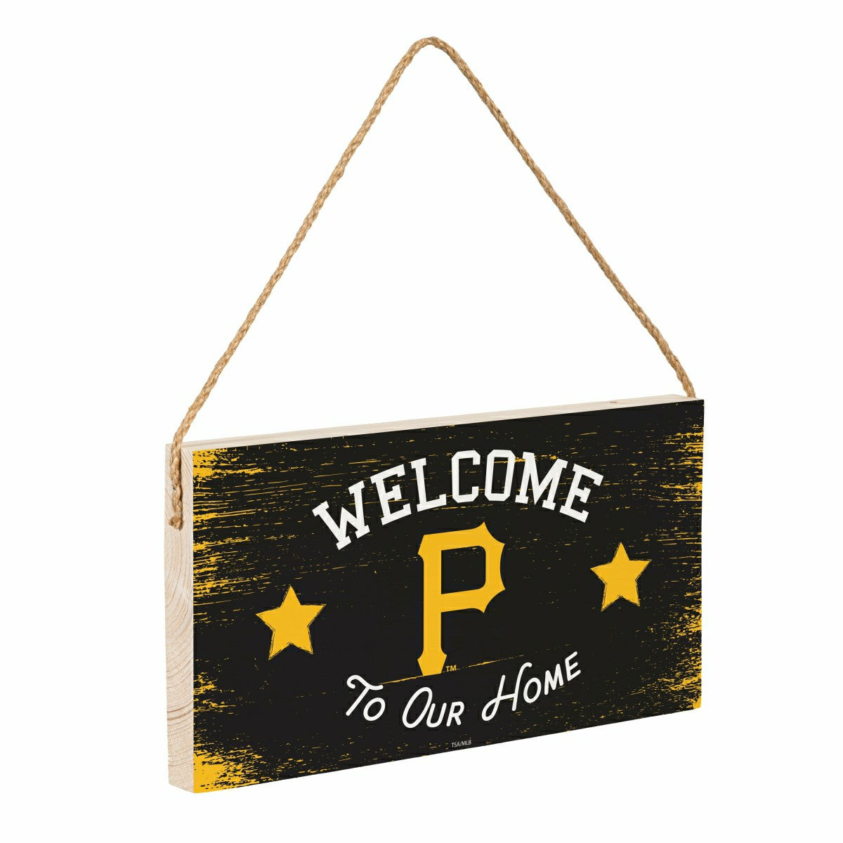 Pittsburgh Pirates Wood Wall Sign, 6x11 - MLB Home