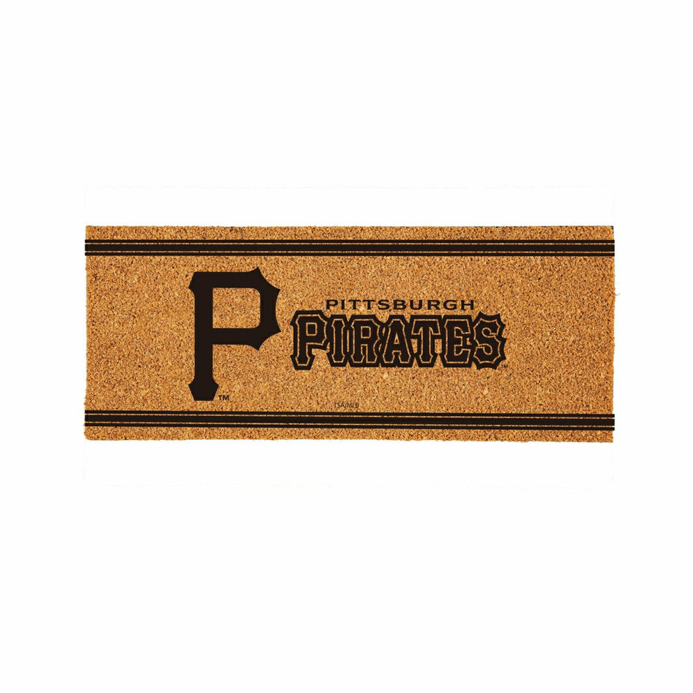 Pittsburgh Pirates Extra Large One Color Coir Mat, 60"x24" - MLB