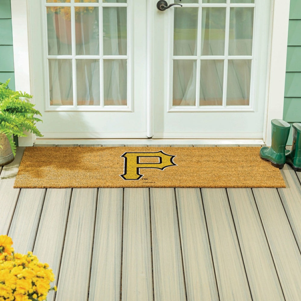 Pittsburgh Pirates Extra Large Full Color Coir Mat, 60"x24" - MLB