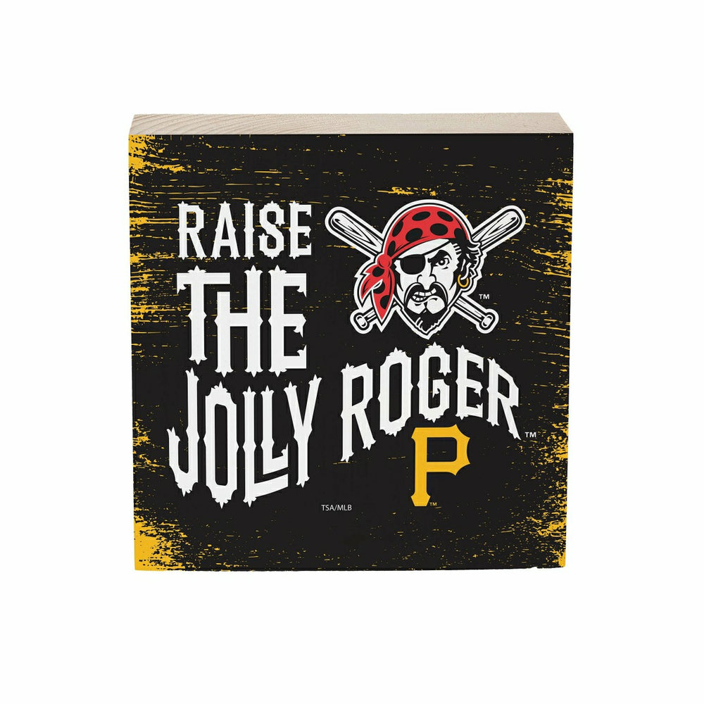 Pittsburgh Pirates Plock, Down Home Fans, 6x6 - MLB Home