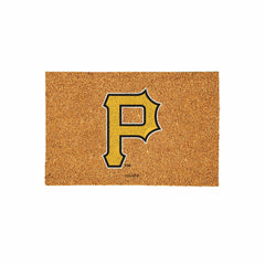 Pittsburgh Pirates Large Full Color Coir Mat, 36"x24" - MLB
