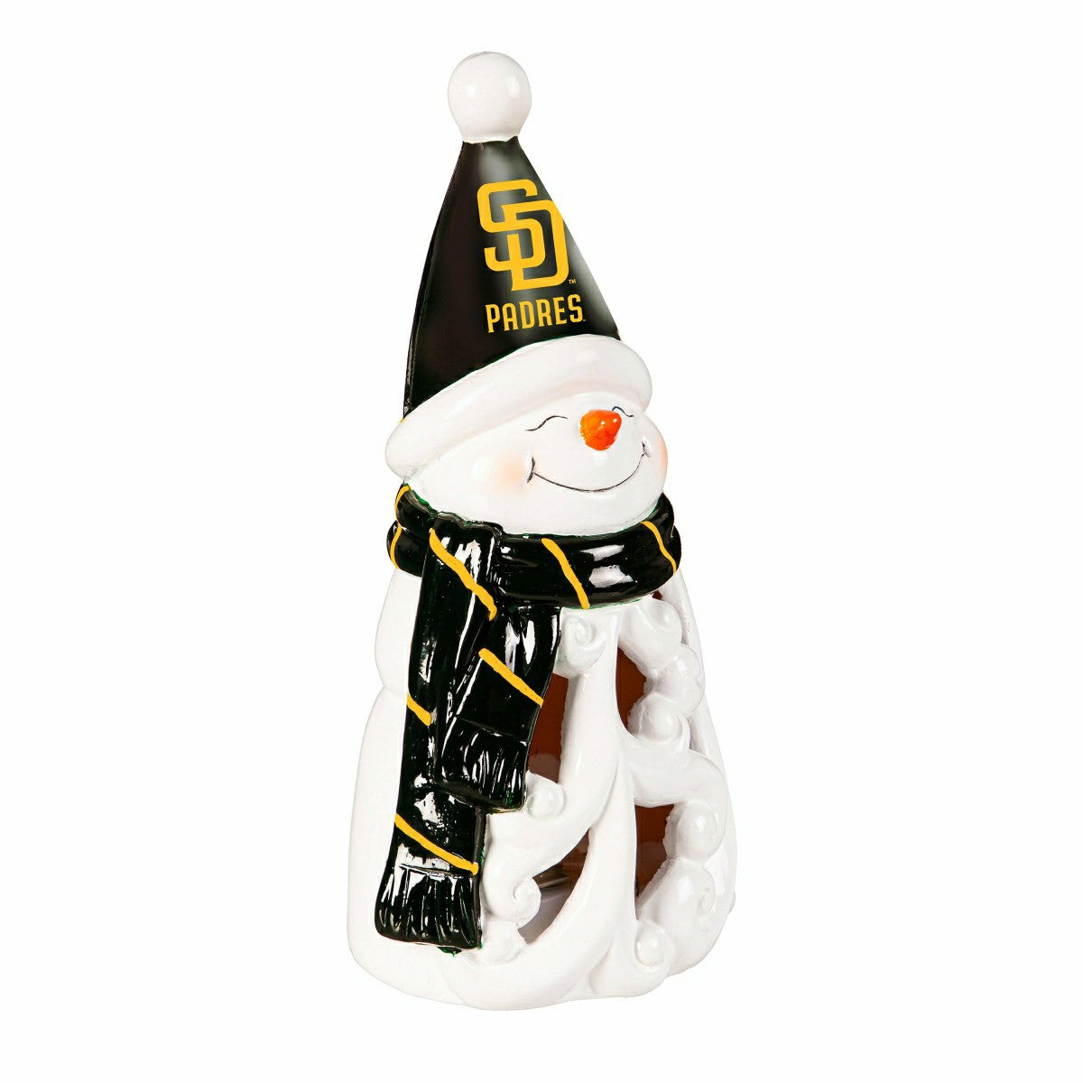 San Diego Padres Snowman LED Statuary, 8" - MLB Home