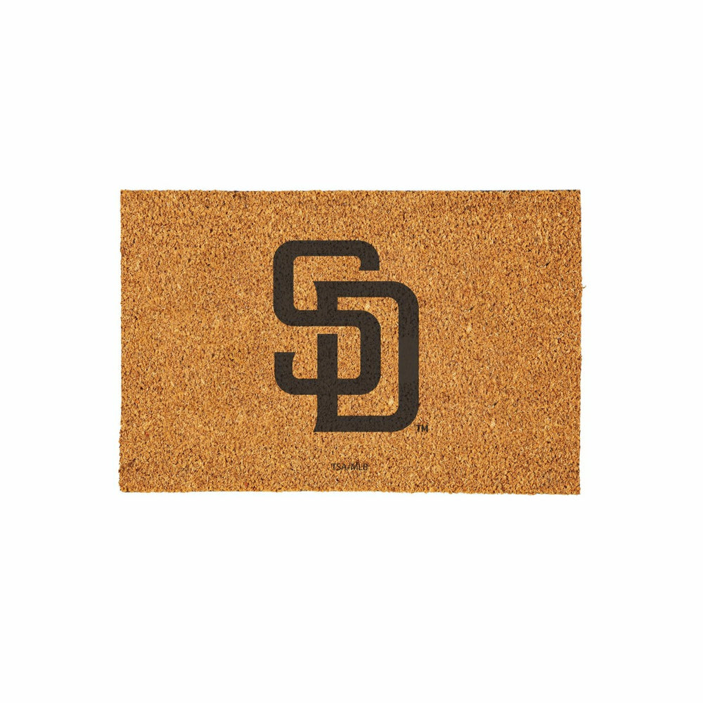 San Diego Padres Large Full Color Coir Mat, 36"x24" - MLB
