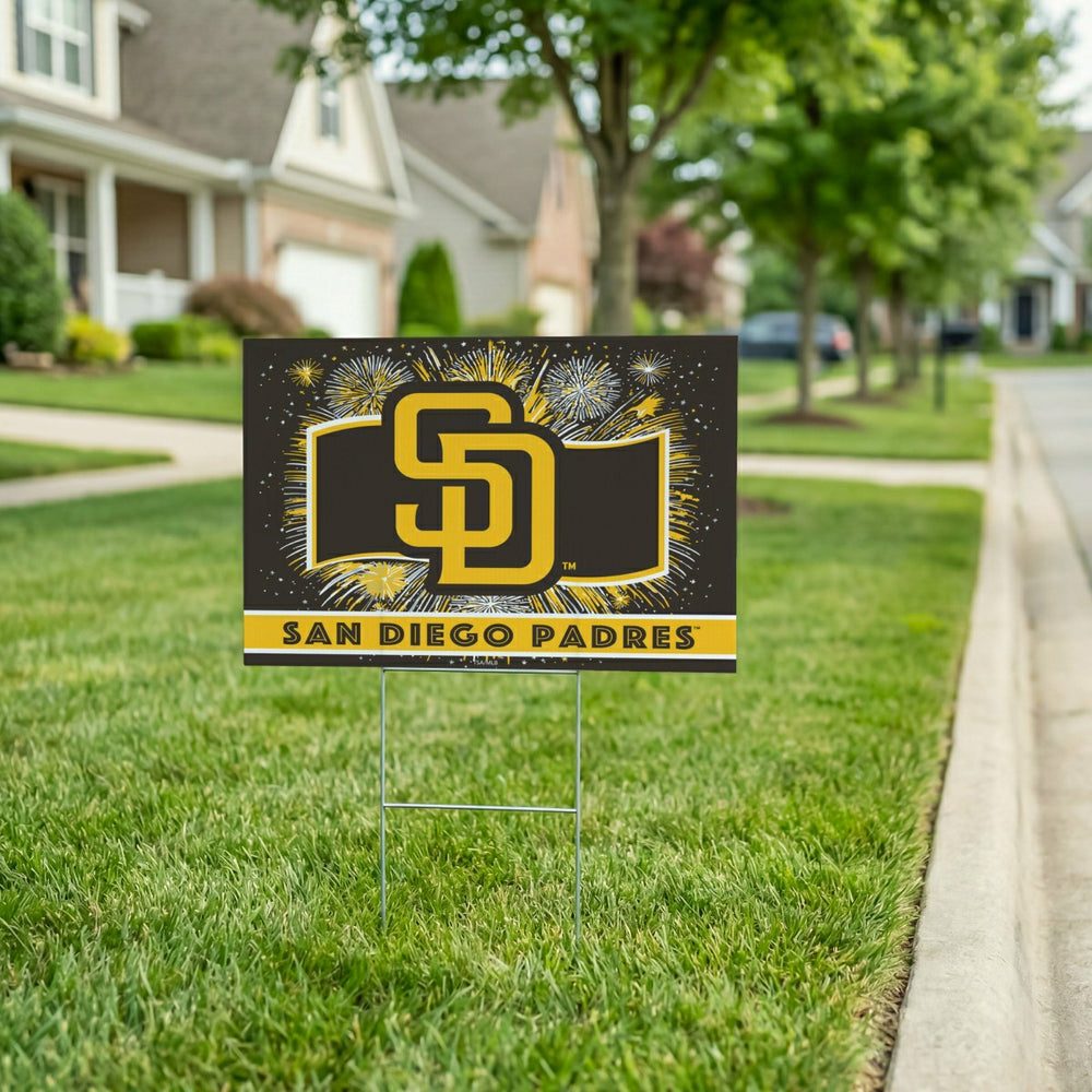 San Diego Padres Yard Sign, Patriotic - MLB Home