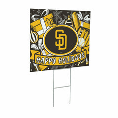 San Diego Padres Yard Sign, Holiday - MLB Home