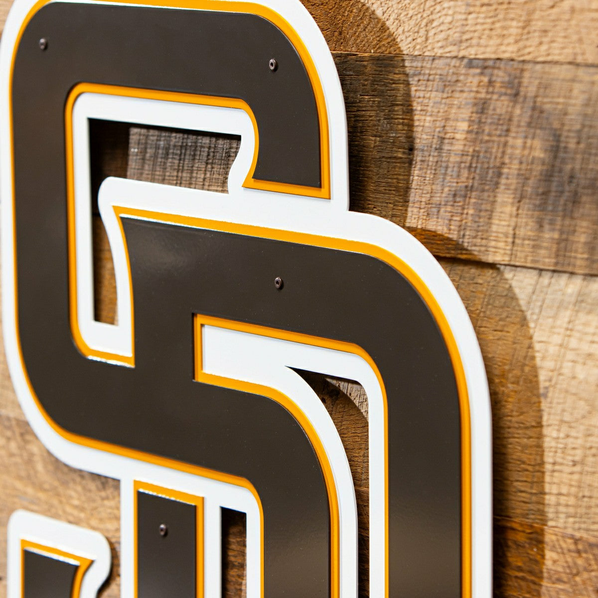 San Diego Padres Premier Metal Wall Art - MLB Home