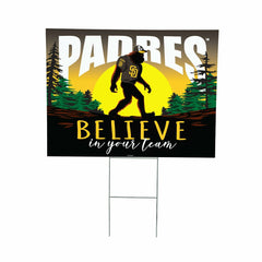 San Diego Padres Yard Sign, Bigfoot - MLB Home