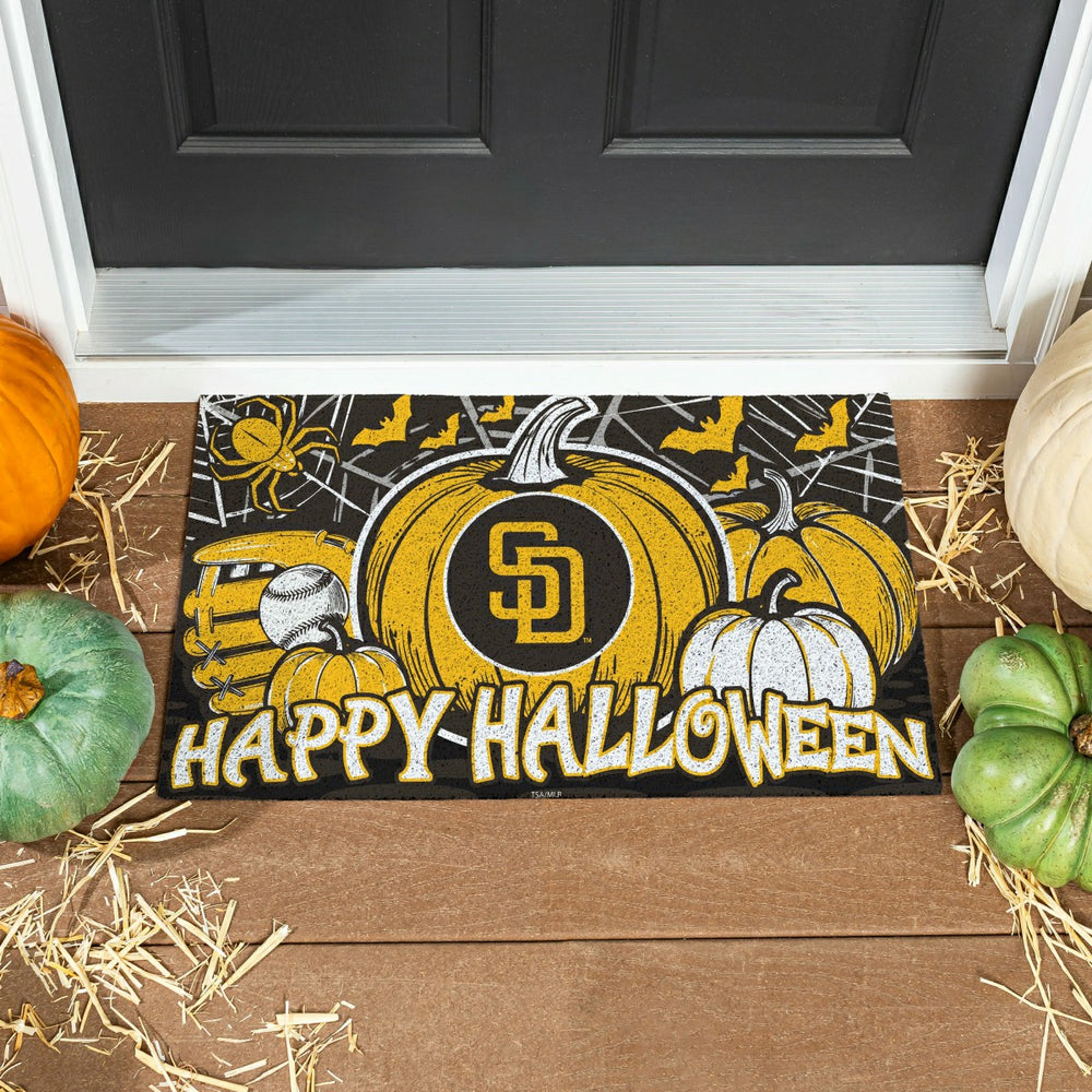 San Diego Padres Halloween PVC Mat, 28"x16" - MLB