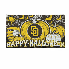 San Diego Padres Halloween PVC Mat, 28"x16" - MLB