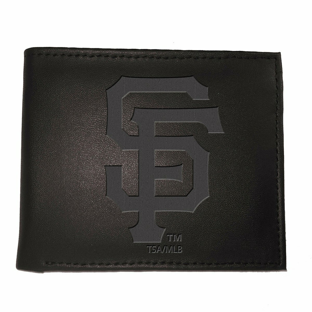 San Francisco Giants Bi-Fold Wallet Black - MLB Home