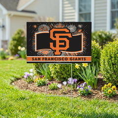San Francisco Giants Yard Sign, Patriotic - MLB Home