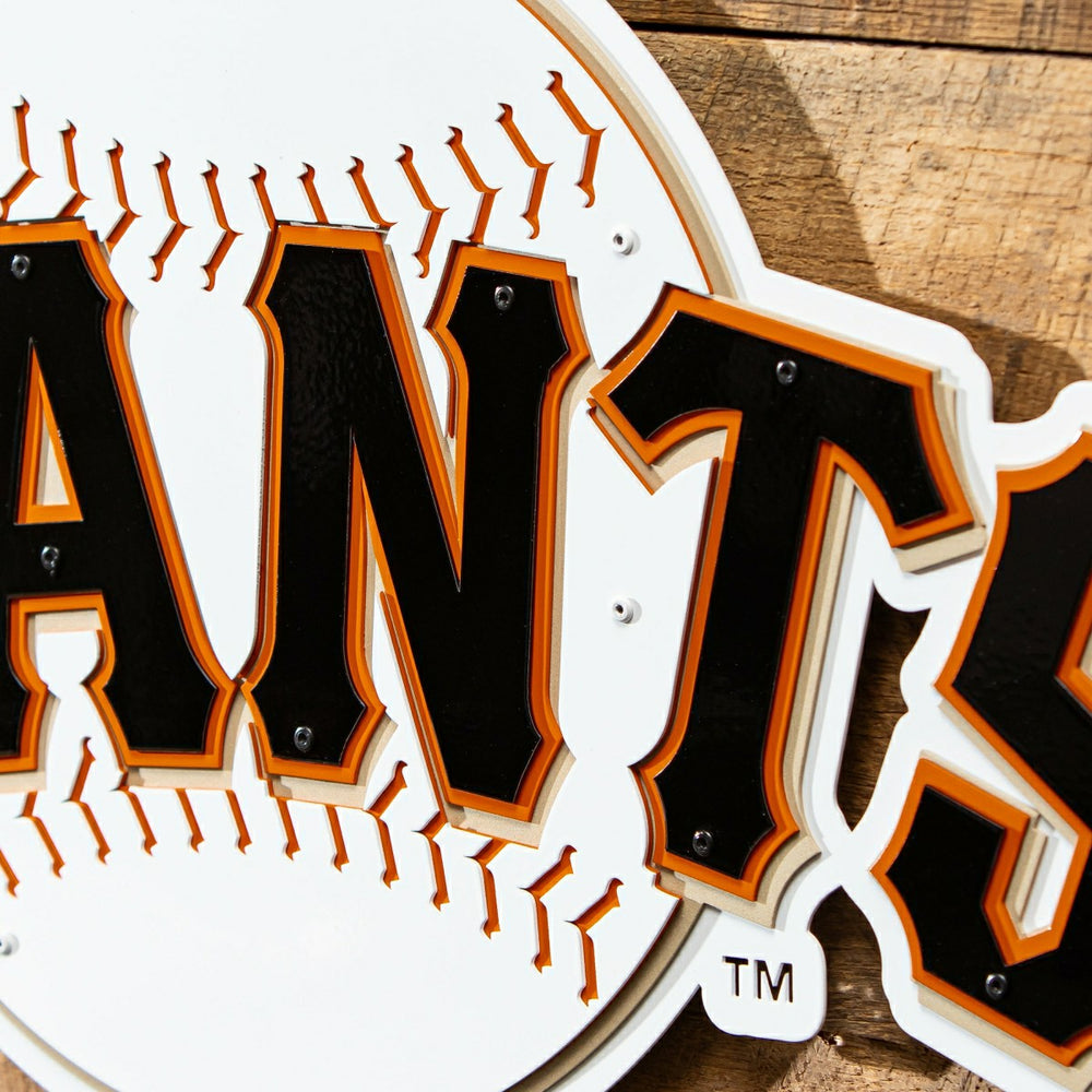 San Francisco Giants Premier Metal Wall Art - MLB Home