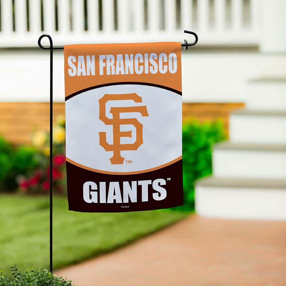 San Francisco Giants Suede Garden Flag - MLB Home