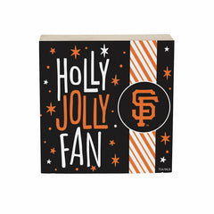 San Francisco Giants Block, Holiday, 6x6 - MLB Home