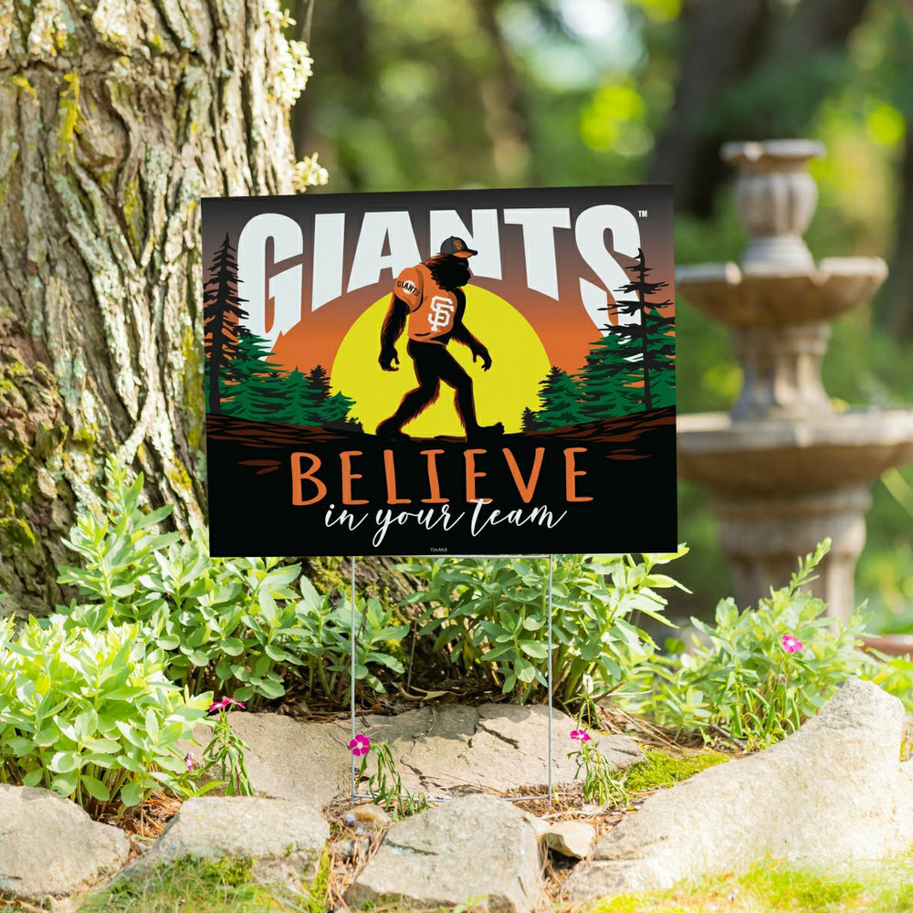 San Francisco Giants Yard Sign, Bigfoot - MLB Home