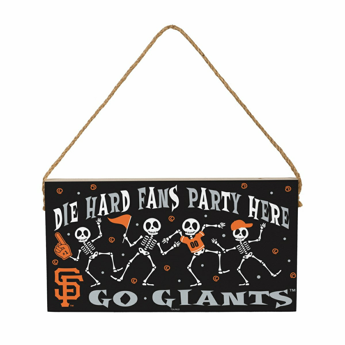 San Francisco Giants Halloween Wood Wall Sign, 6x11 - MLB Home