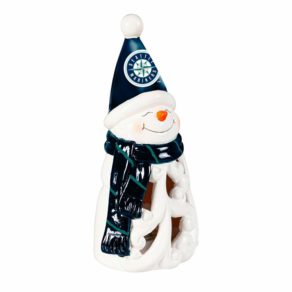 Seattle Mariners Snowman LED Statuary, 8" - MLB Home