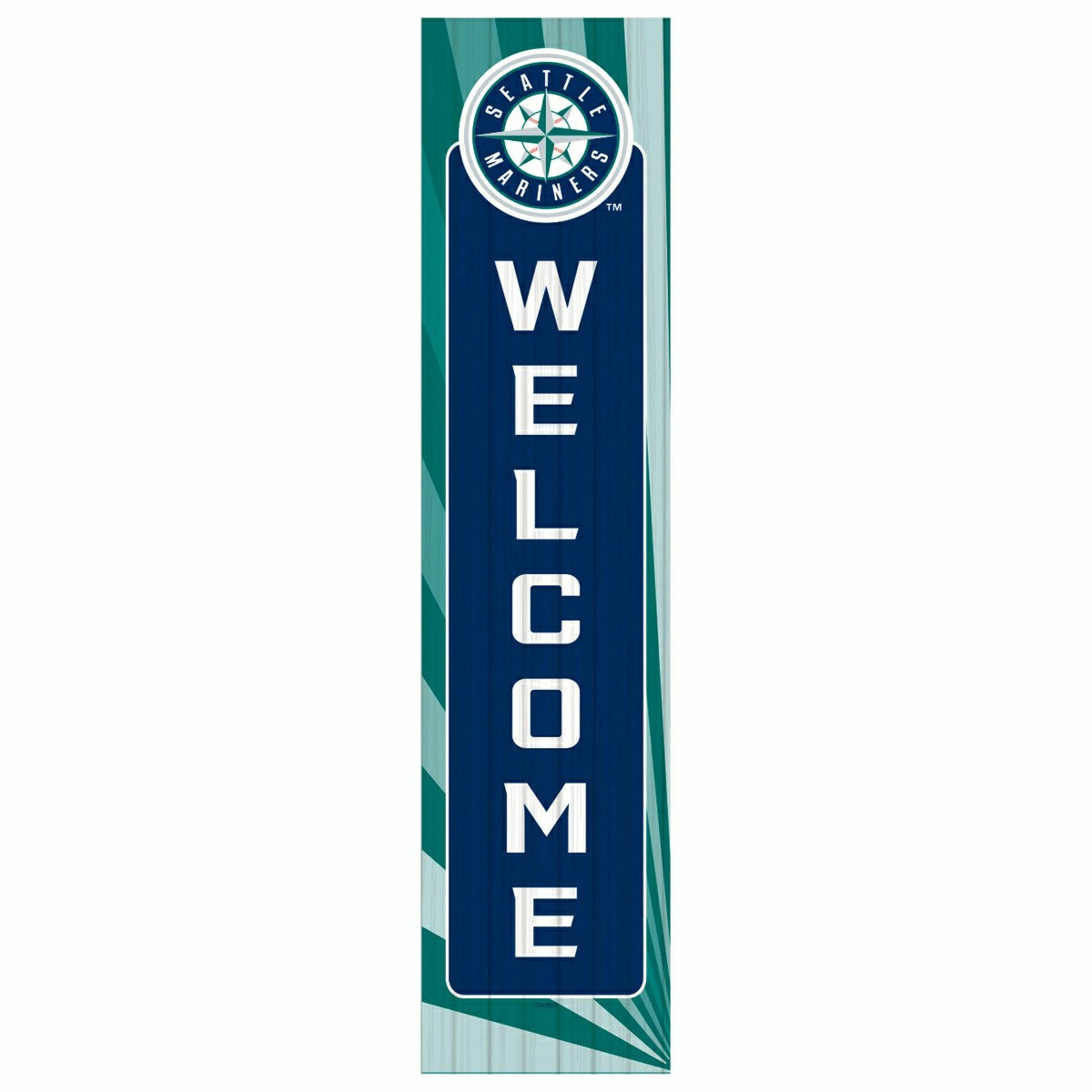Seattle Mariners, Summer Seasonal Leaner, 46" Single Sided - MLB Home