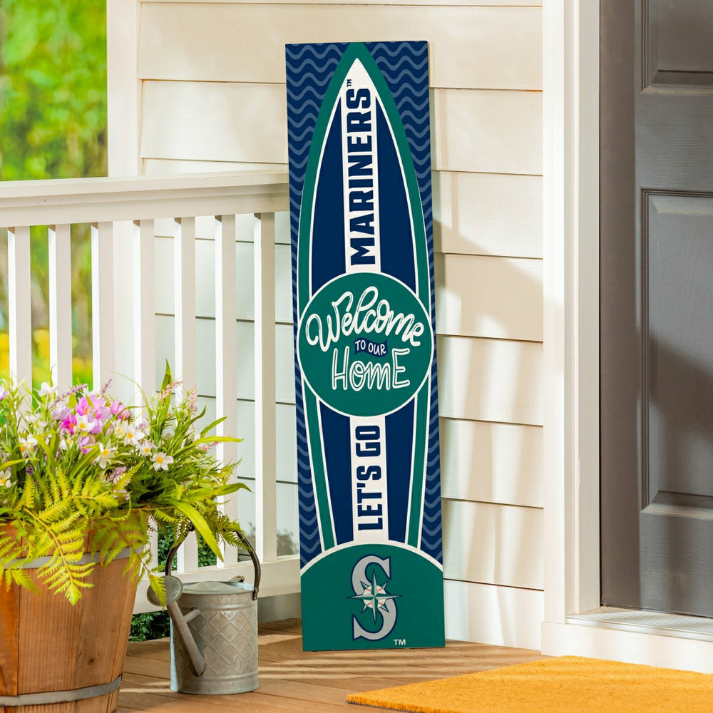 Seattle Mariners Summer Seasonal Surfboard ECM Exclusive 47" Single Si - MLB Home